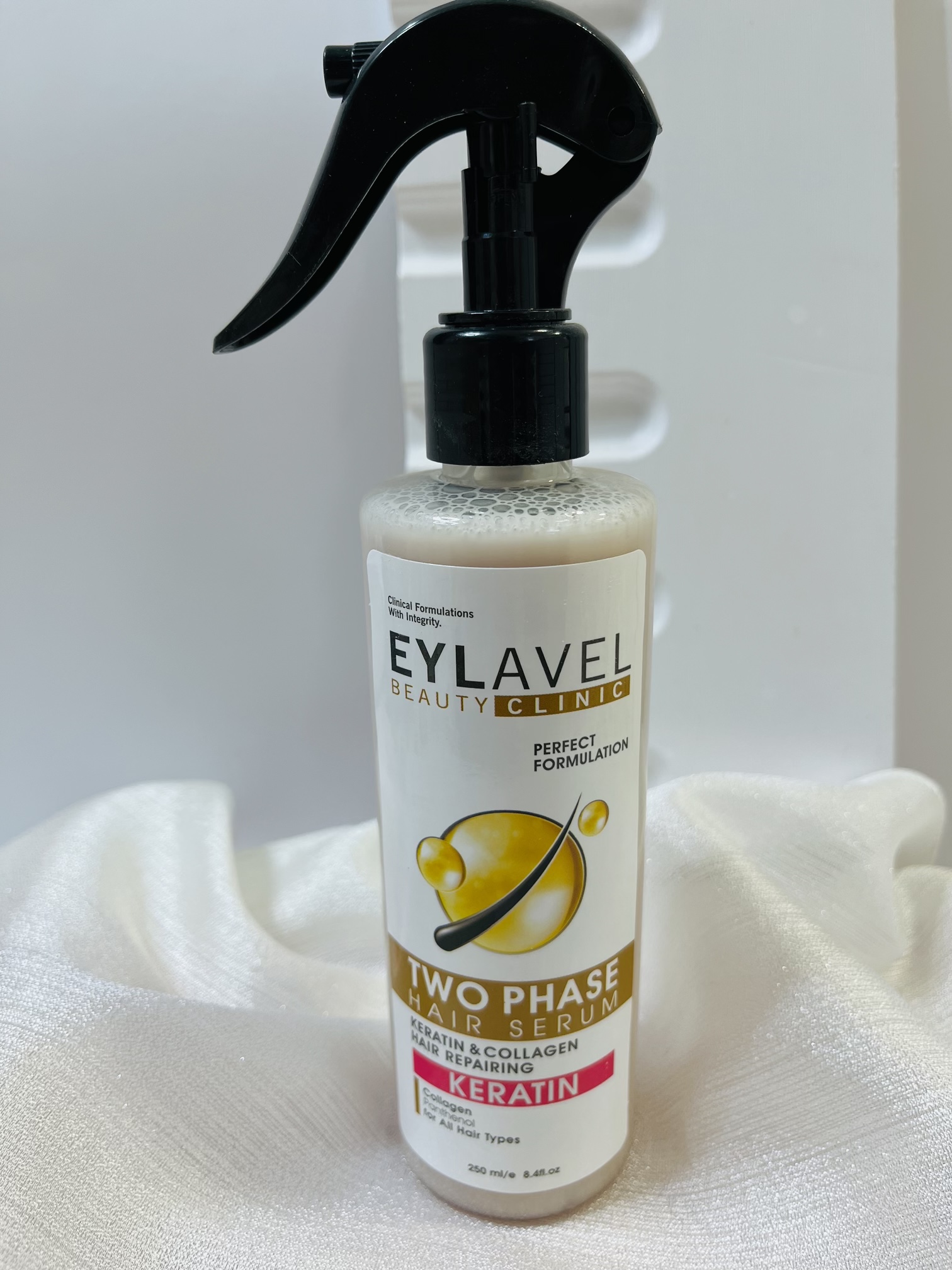 سرم دو فاز حاوی کلاژن و کراتین ایلاول