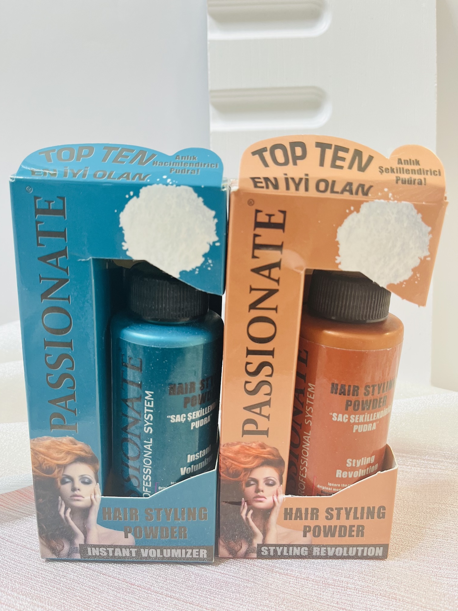 پودر پشینت آبی و نارنجی