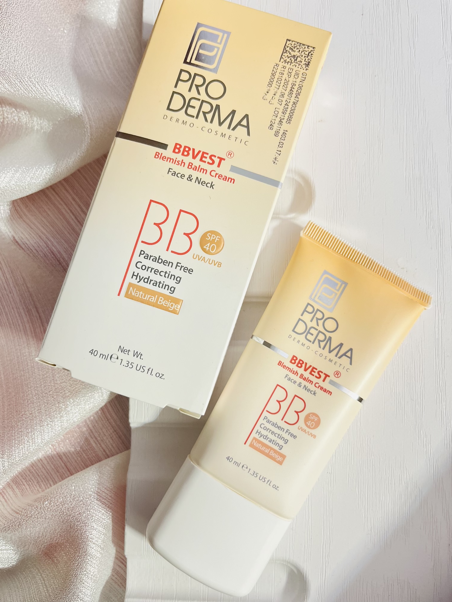 بی بی کرم برند پرودرما، بژ طبیعی