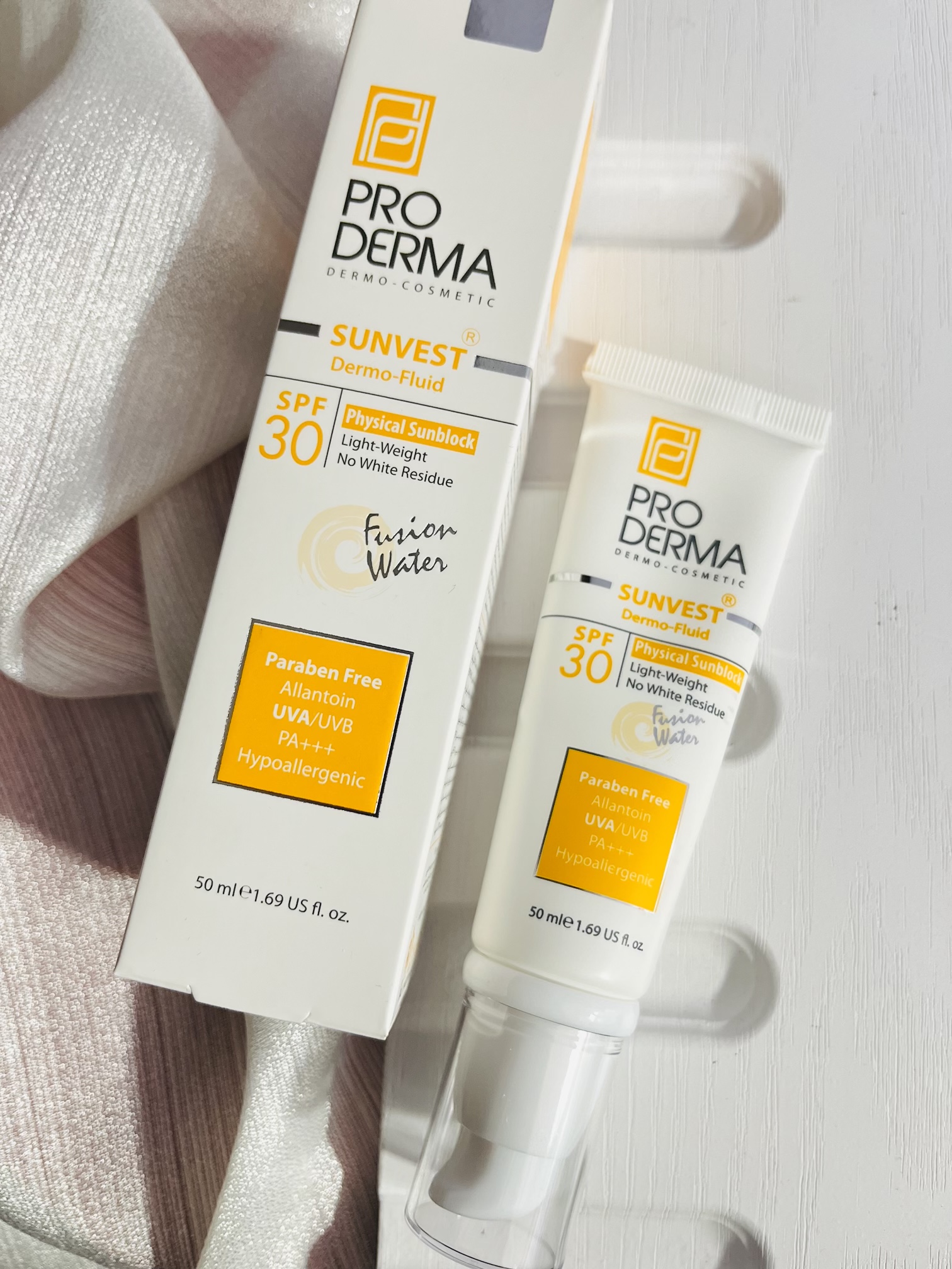 ضد آفتاب فلوئیدی ۳۰ درصد پرودرما