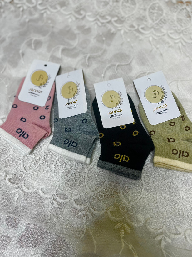 جوراب بچگانه نیم ساق کش انگلیسی - آرایشی آرامیس1