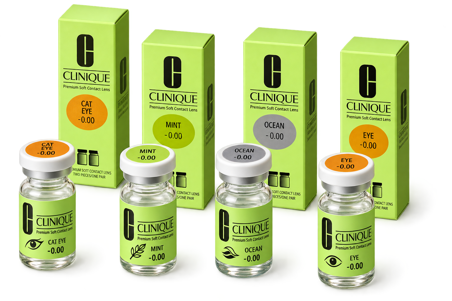 لنز رنگی کلینیک CLINIQUE | طبیعی و ماندگار تا ۵ سال